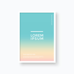 소프트 컬러 백그라운드, 트렌디 컬러 그라디언트