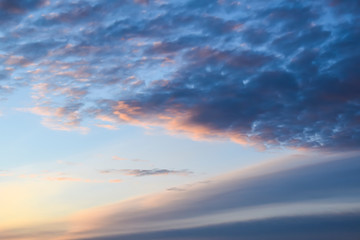 clouds landscape sunset sun set