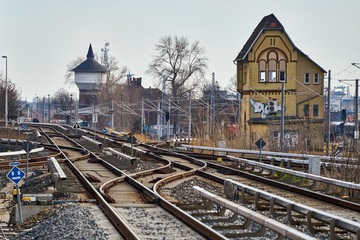 Berliner S-Bahn - Baustelle historischer Bahnhof Schöneweide