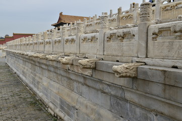 Fototapeta premium The ancient Chinese buildings