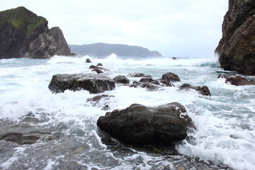 Fototapeta na wymiar ホノホシ海岸