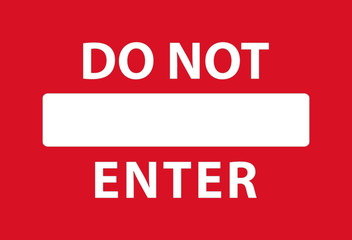 ban, do not enter, icon, label