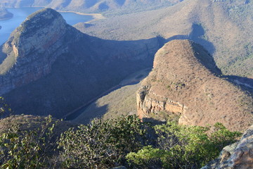 Der Stausee am Blyde River Canyon in Südafrika