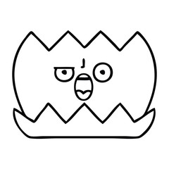 line drawing cartoon water lilly