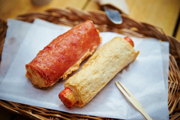 Korean deep fried fishcake 