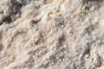 White mineral stone background