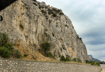 Large rock massif.