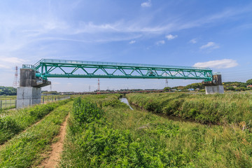 春の四街道市の田園風景