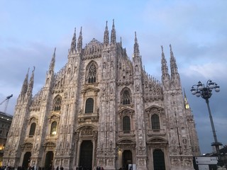 Fototapeta na wymiar Il Duomo di Milano