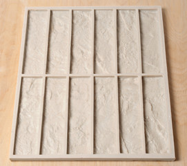 silicone mold for making decorative stone