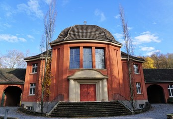 altes krematorium am friedhof in tuttlingen am honberg