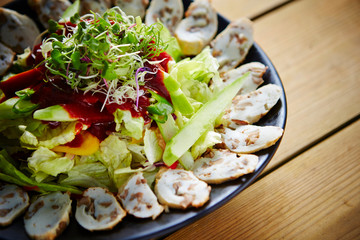 Korean fishcake salad
