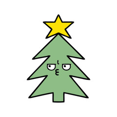 cute cartoon christmas tree