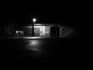 Buir bei Nacht, 50170 Buir, DE. 07.03.19