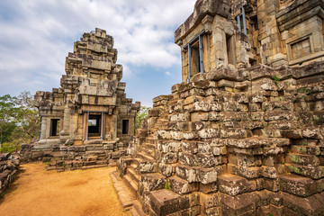 Sanctuaries of Ta Keo temple, Cambodia