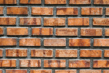 old red brick wall background
