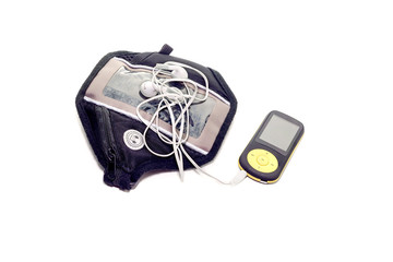 The player with radio