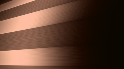 wide stripes in perspective, gradient brown tones