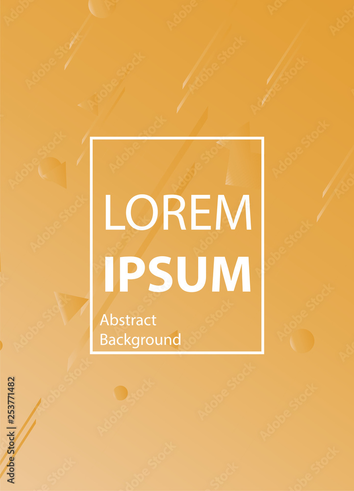 Aufkleber abstract background design template with minimalist combinations