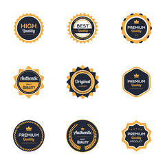 Vintage Retro Badge Logo Template