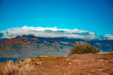 View of Queenstown Hill  hiking track