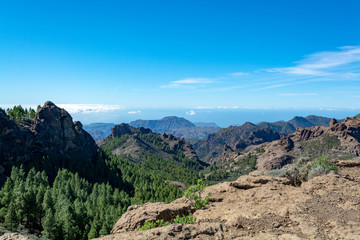 Mountains landscape on Gran Canaria island, Canary, Spain