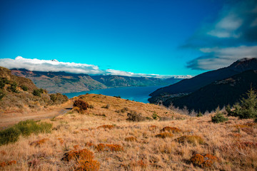 View of Queenstown Hill  hiking track