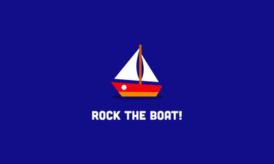 Rock the boat inspirational Poster 