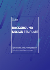 Abstract background design template with minimalist combinations