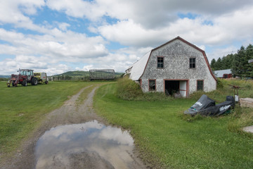 Fototapeta na wymiar country barn
