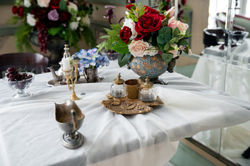 christmas table setting
