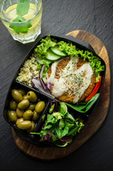 Vegan dish box diet