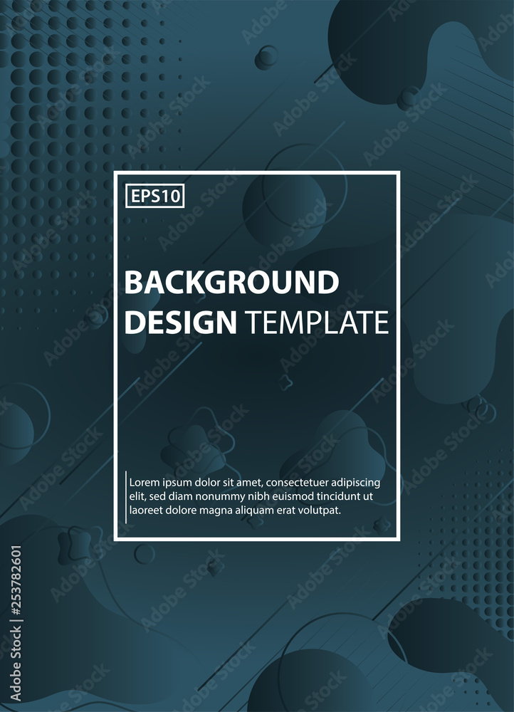 Aufkleber abstract background design template with minimalist combinations