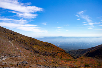那須岳の紅葉と遠景#6