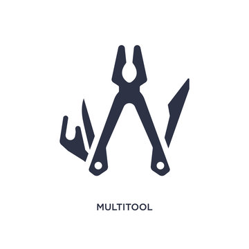 multitool icon on white background. Simple element illustration from free time concept.