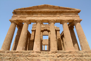 The valley of the temples of Agrigento is one of the most beautiful places in the world as regards...