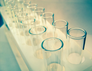 science laboratory glass test tubes , laboratory equipment