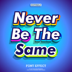 colorful modern extrude 3d life inspiration quote 