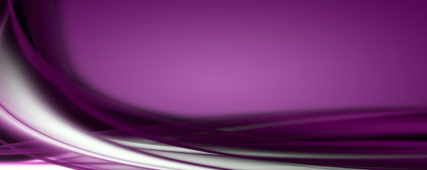 Abstract elegant romantic wave panorama background design illustration