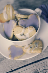 Fototapeta na wymiar Lavendel Cookies