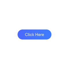Click here vector icon, point button symbol. Simple, flat design for web or mobile app