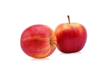 Fresh apple isolated on white background.