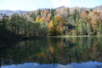 gorgeous lake landscape photos.artvin/savsat/turkey