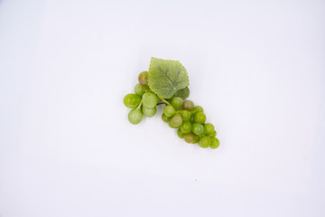 Green grape put on background,fresh fruit,high vitamin,healthy friut,good for life