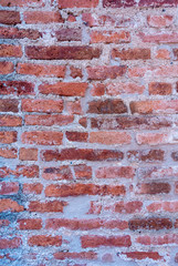 red brick wall background