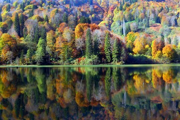 gorgeous lake landscape photos.artvin/savsat/turkey