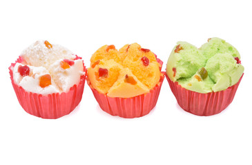 Thai dessert,Thai steamed cupcakes