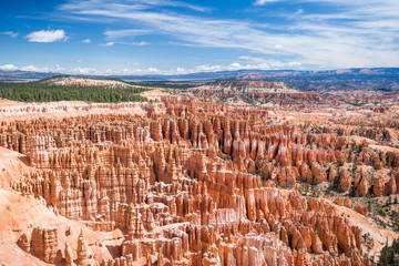 Amphitheater from Inspiration Point in Bryce Canyon National Park, Utah, USA
