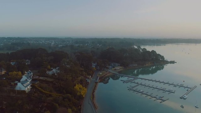  drone lac forest lac  port britain  4K