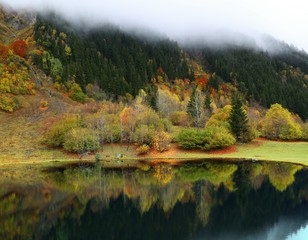gorgeous lake landscape photos.artvin/savsat/turkey